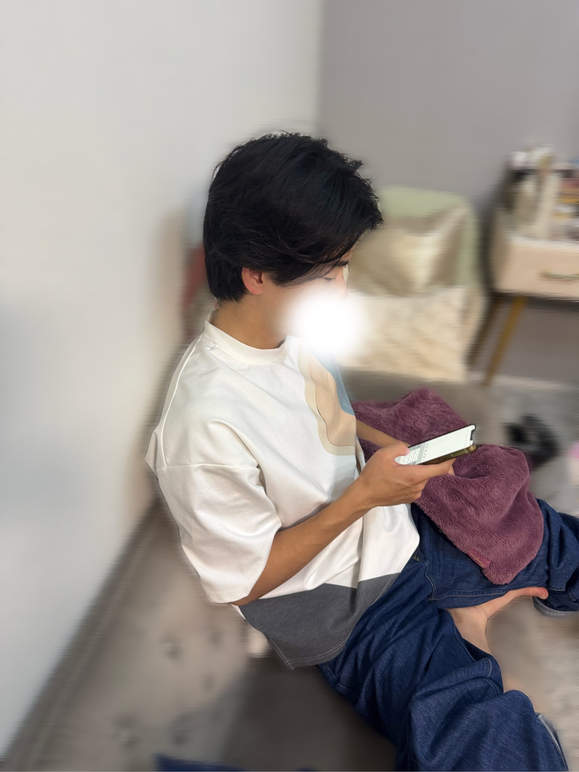 【家に帰ると…】