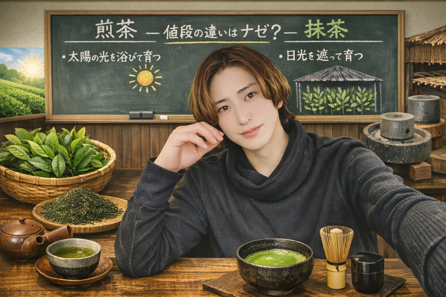 【煎茶と抹茶の違い。抹茶はなぜ高いのか？】